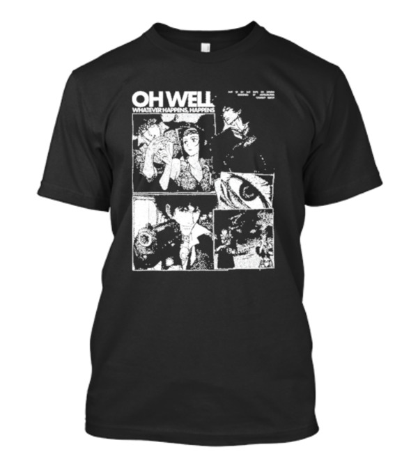 Cowboy Bebop Oh Well Whatever Happens Happens Manga Panels Day 28 Of 365 Days T-Shirt