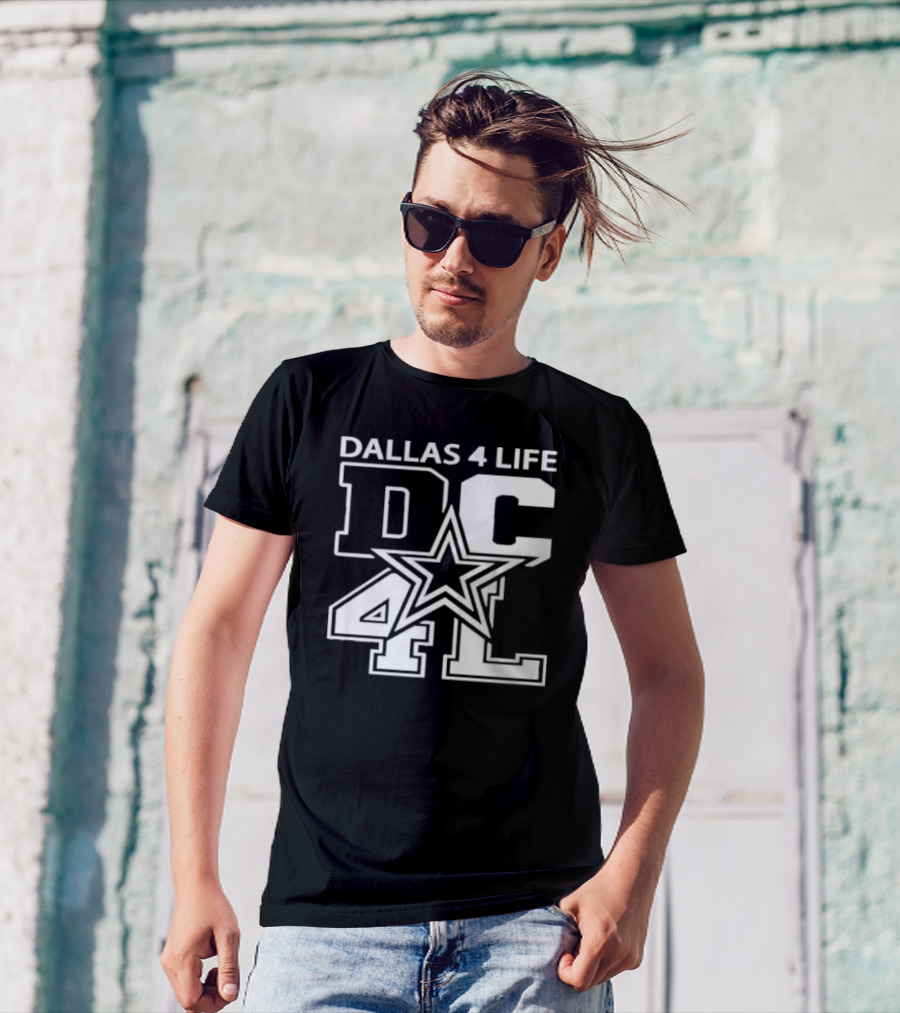 Dallas 4 Life DC 4L Star T-Shirt