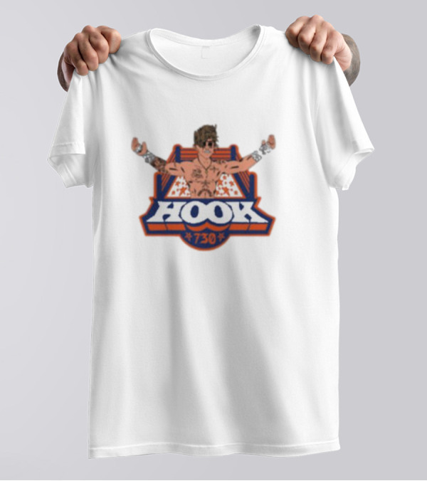 Hook 730 Wild Islander Retro Starburst Wrestler T-Shirt
