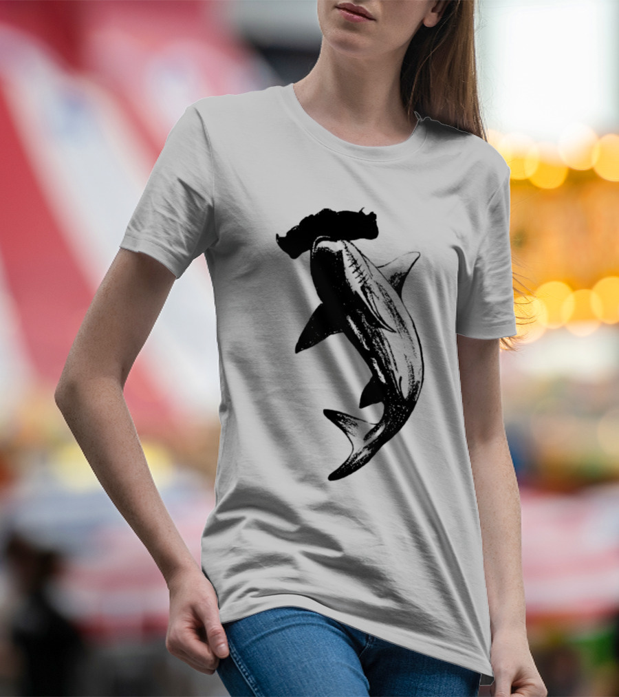 Hammerhead Shark Wildlife Aquatic Cool T-Shirt