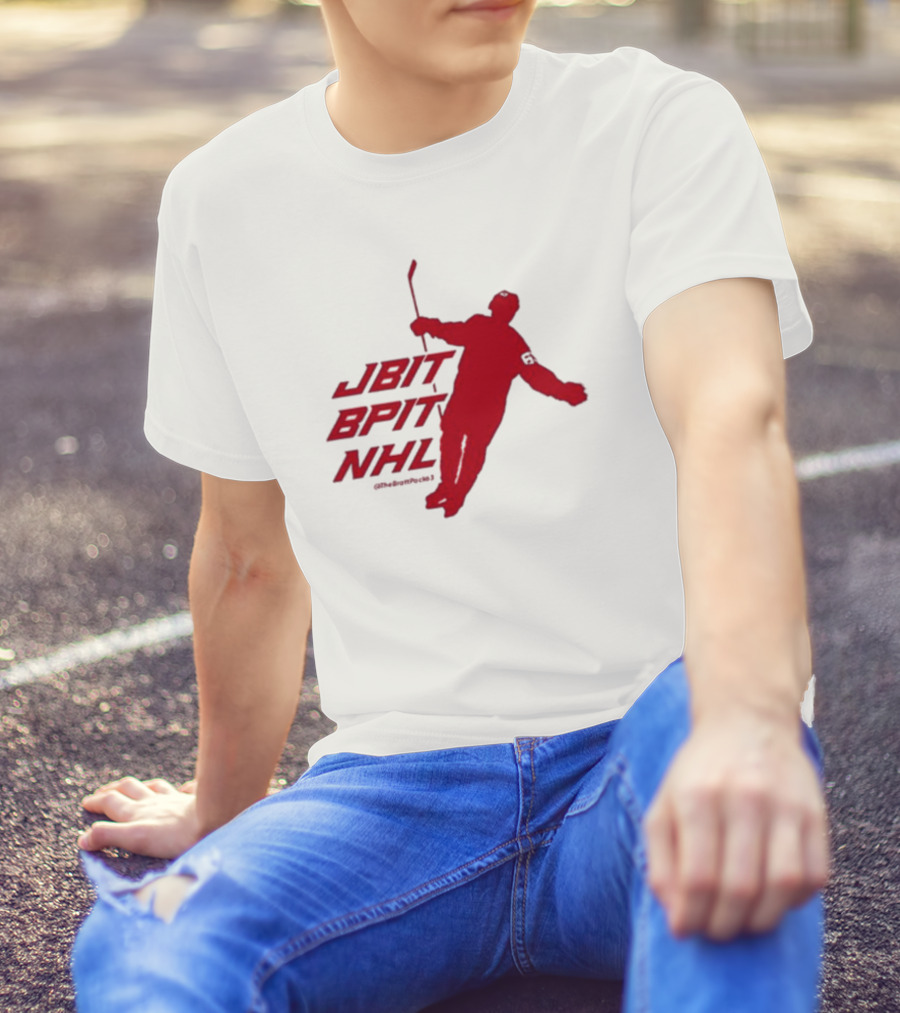 Jesper Bratt JBIT BPIT NHL Hockey Silhouette 65 T-Shirt