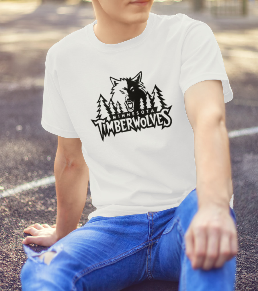 Minnesota Timberwolves Logo Jordan Mclaughlin T-Shirt