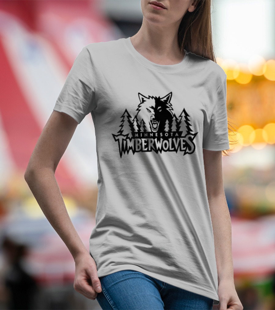 Minnesota Timberwolves Logo Jordan Mclaughlin T-Shirt