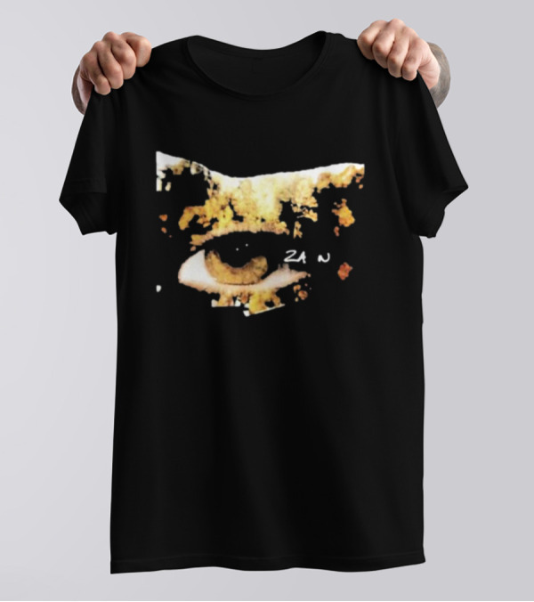 Inzayn What I Am Eye Graphic With Zayn Text T-Shirt