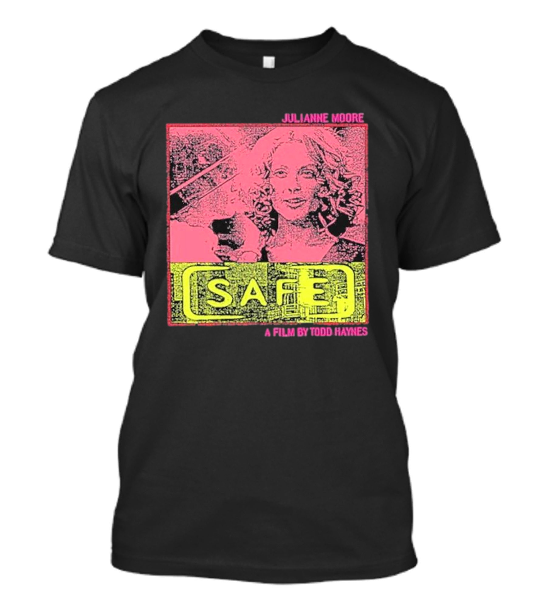 Painfulshirtco Julianne Moore Safe A Film By Todd Haynes Pink T-Shirt
