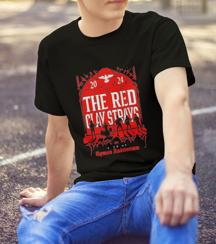 The Red Clay Strays Live At Ryman Auditorium Sept 5 T-Shirt