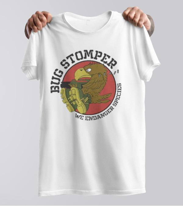 Colonial Marines Bug Stomper We Endanger Species T-Shirt
