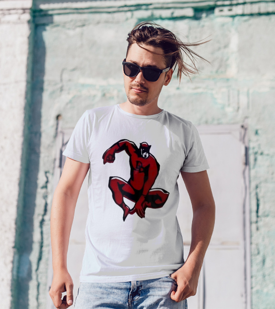Charlie Cox Daredevil Red Suit Classic Marvel Hero T-Shirt