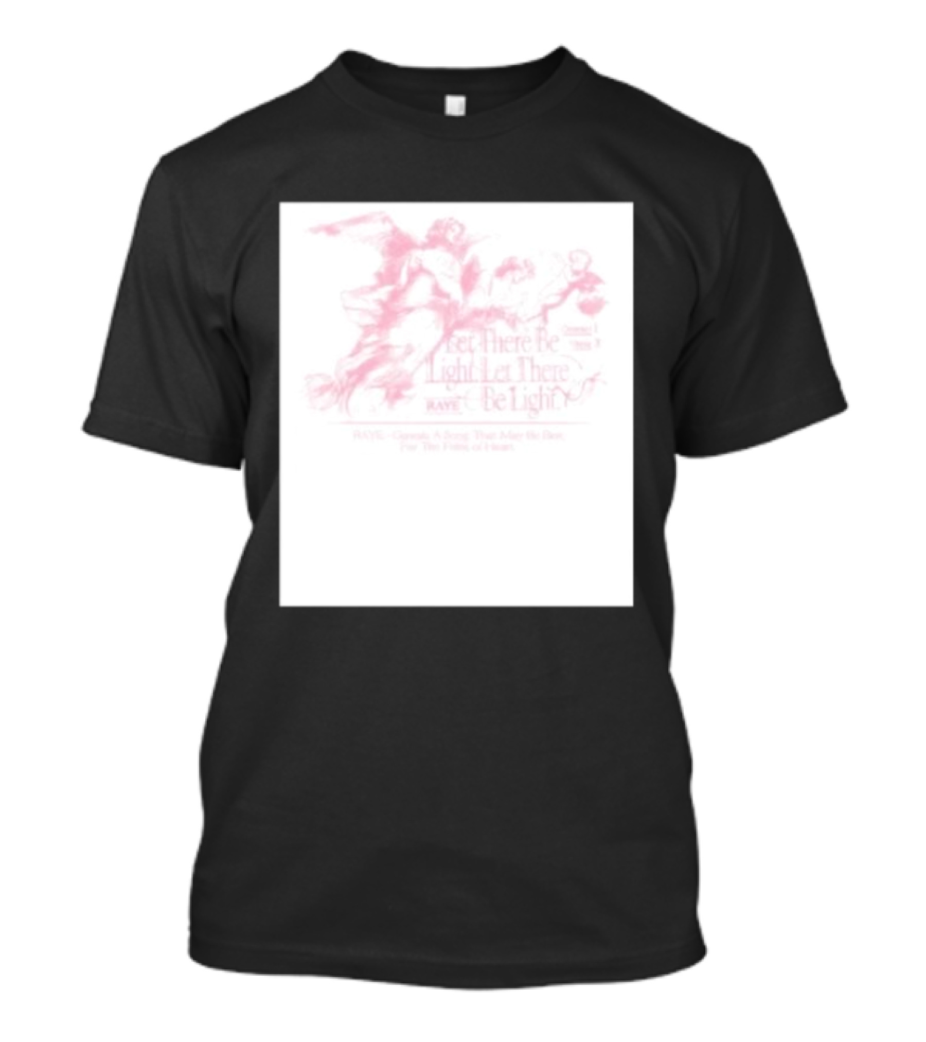 Let There Be Light Raye Genesis 1 Verse 3 For The Faint Of Heart T-Shirt