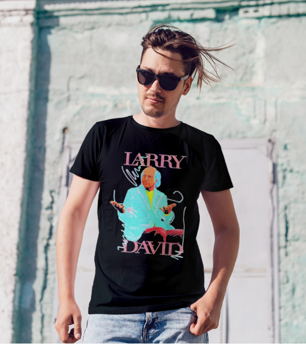 Larry David Pretty Good Retro Vibe Pastel T-Shirt