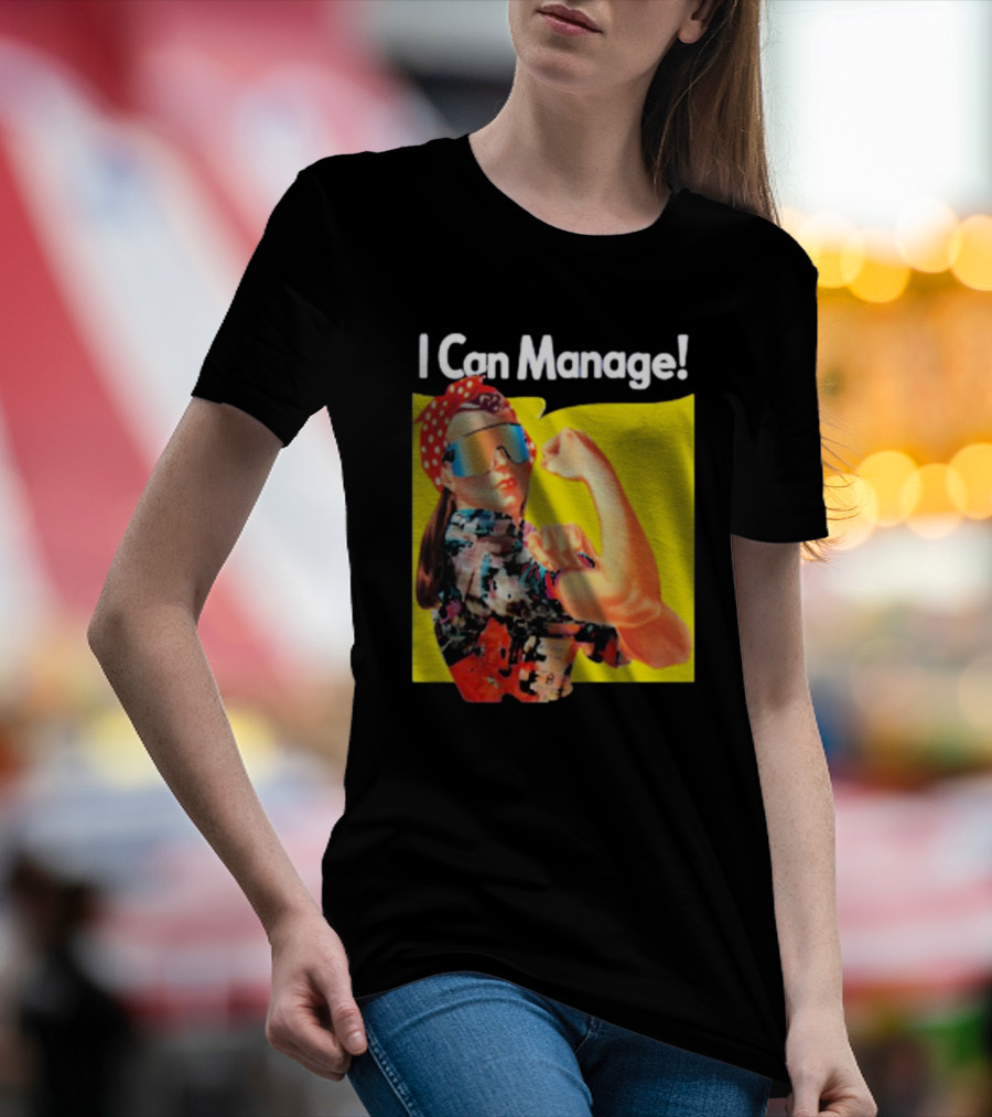 Local Dude Real Logan Ross I Can Manage Retro Iconic Concept T-Shirt