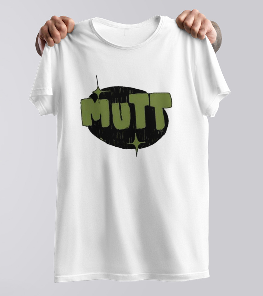 Mutt Bigsquidman Chunky Text Aesthetic T-Shirt