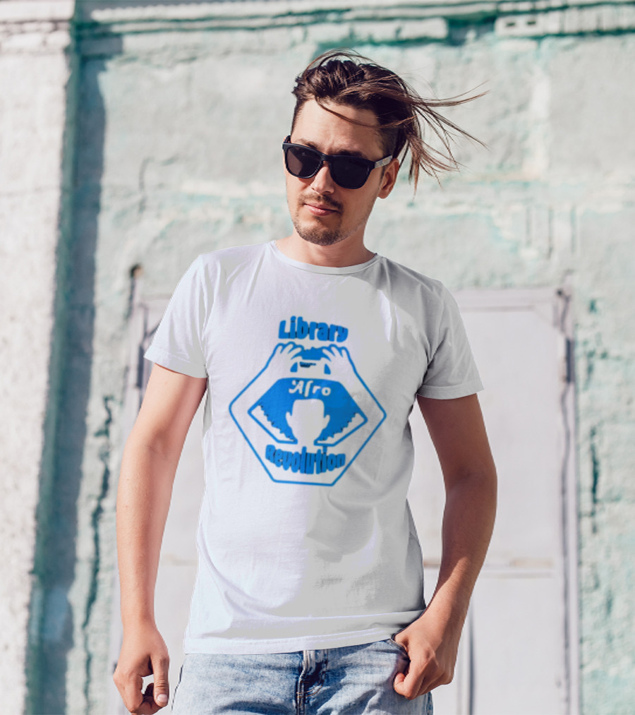 Library Afro Revolution Mychal T-Shirt