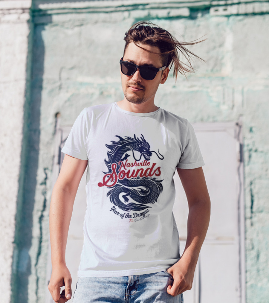 Nashville Sounds Year Of The Dragon Tom Bancroft T-Shirt