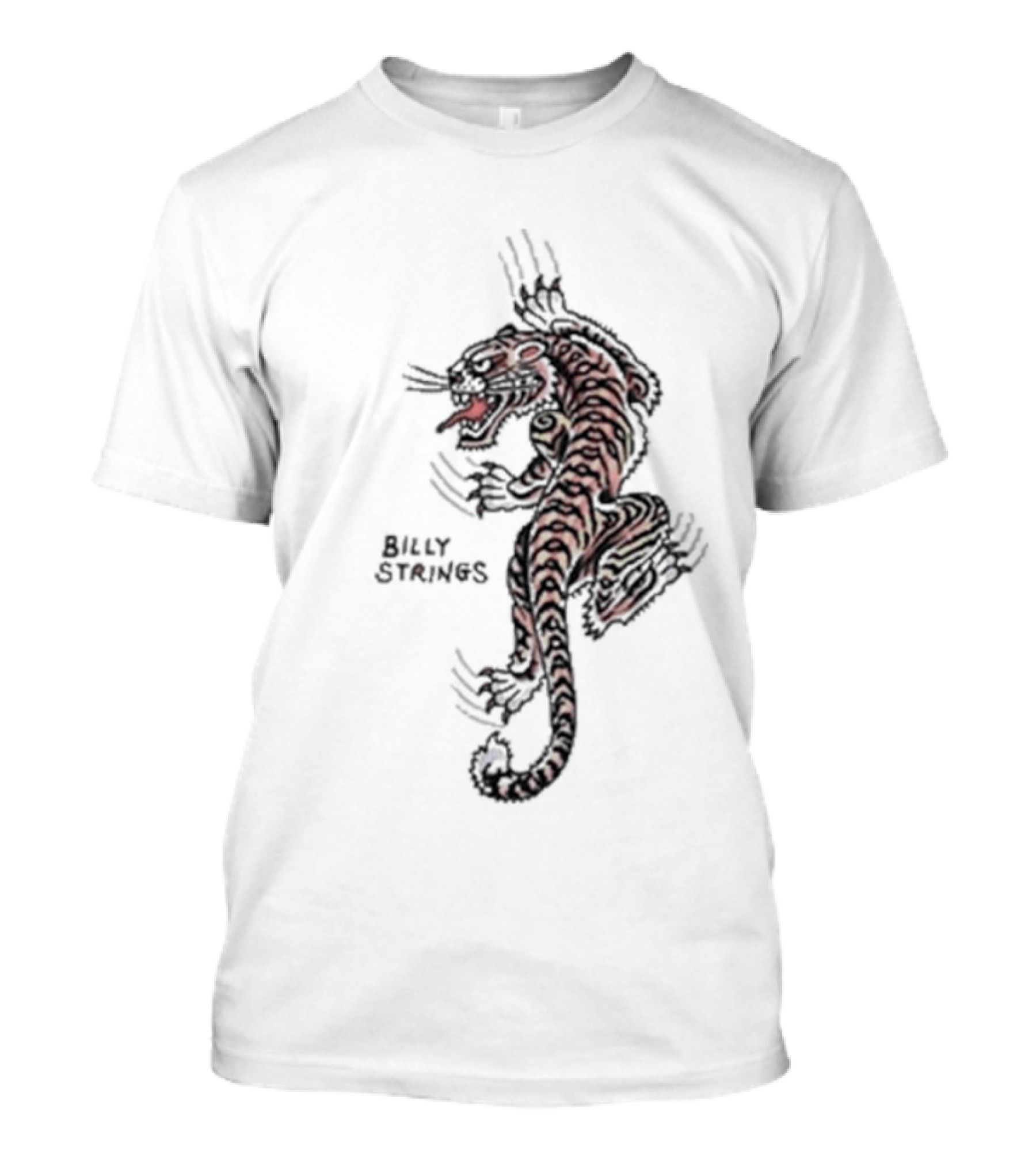 Billy Strings Old Gold Tiger Winter T-Shirt