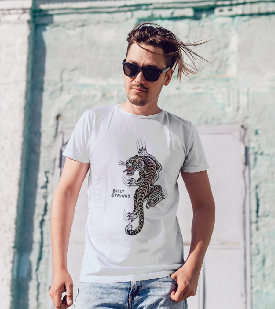 Billy Strings Old Gold Tiger Winter T-Shirt