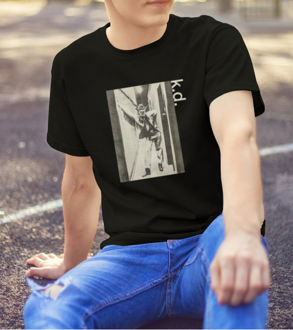 Kd Lang Country Nostalgic Vintage Cowboy Stance T-Shirt