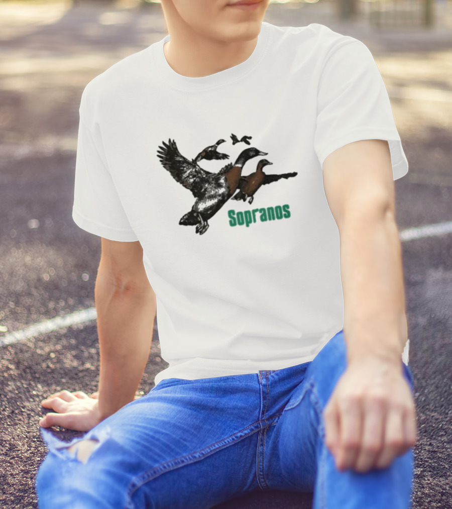 Sopranos Flying Duck Icons T-Shirt