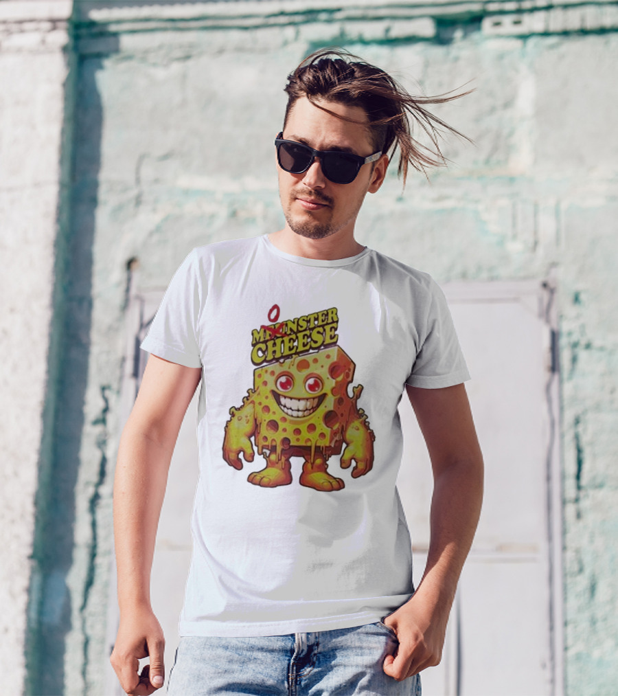Munster Cheese Monster Smile T-Shirt