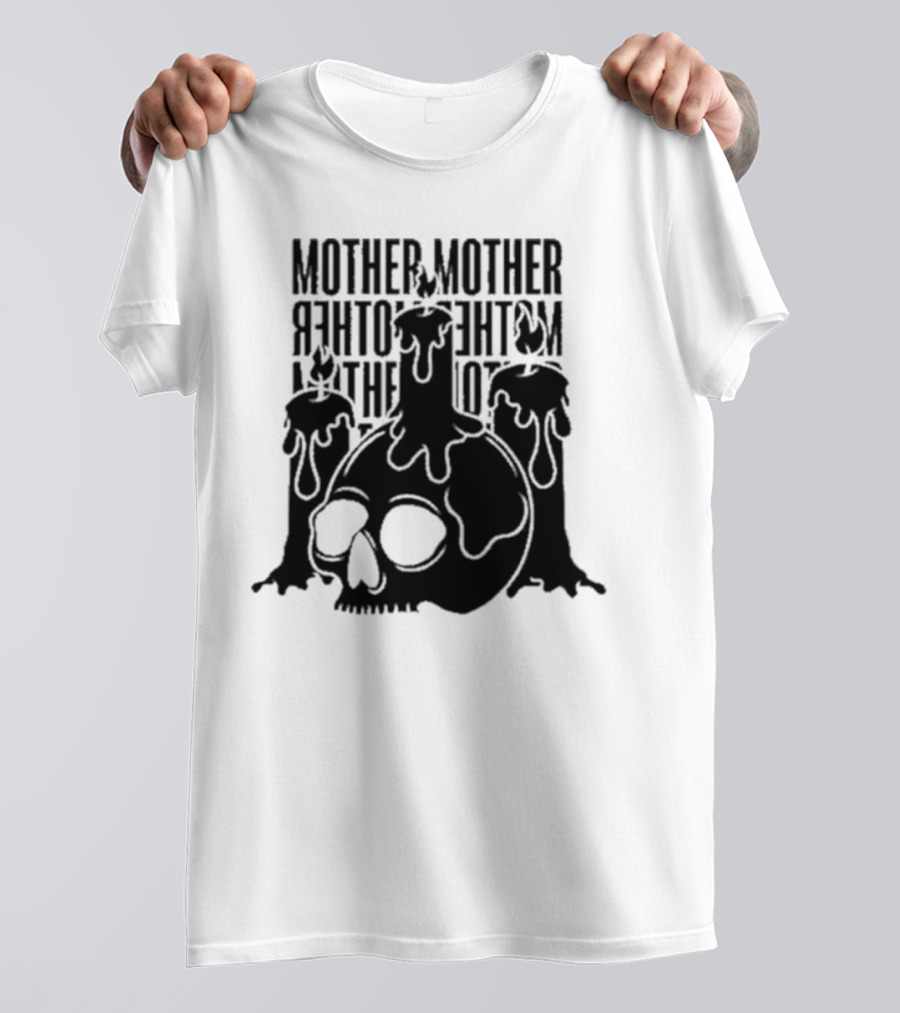 Mother Mother Melting Skull Candle T-Shirt