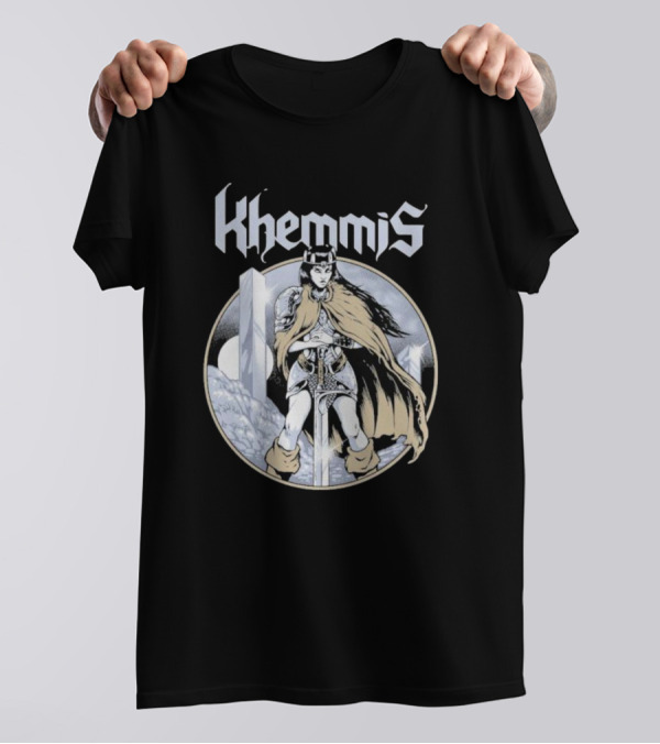 Khemmis Warrior Queen Fantasy T-Shirt