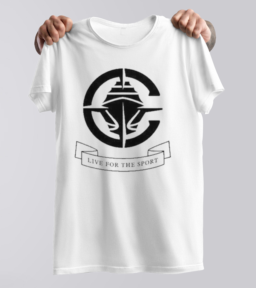 Live For The Sport Lac New Logo Helmet T-Shirt