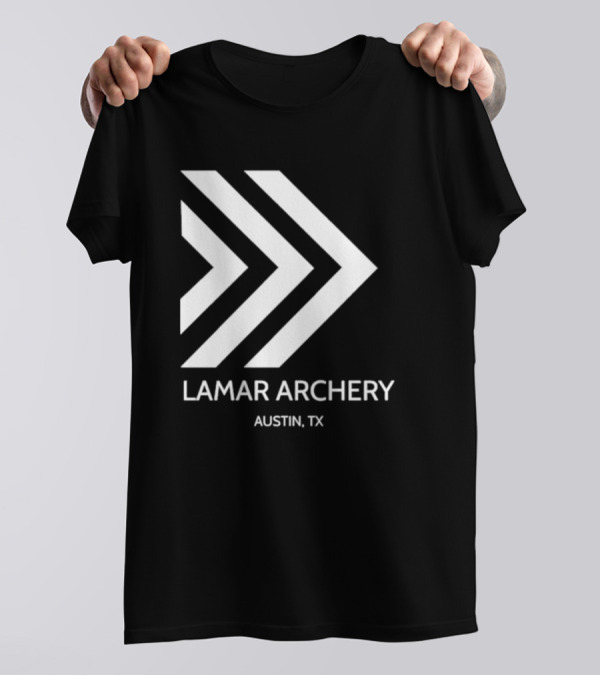 Lamar Archery Austin TX Arrow T-Shirt