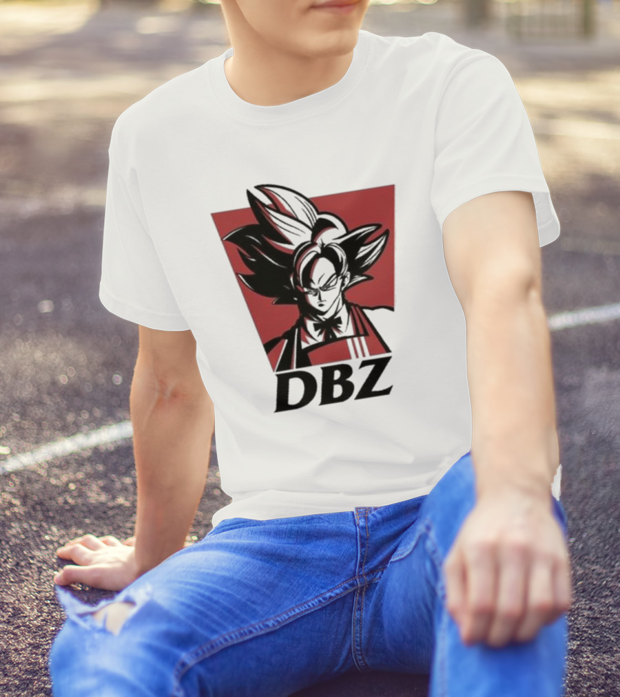 DBZ Kakarot Fried Chicken KFC Fusion T-Shirt