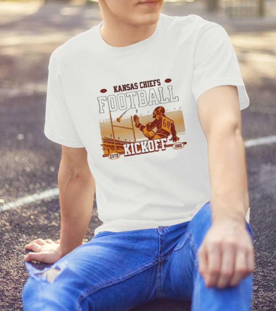 Kansas Chiefs Football Kickoff Vintage T-Shirt