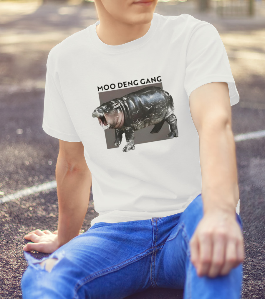 Moo Deng Gang Hippo T-Shirt