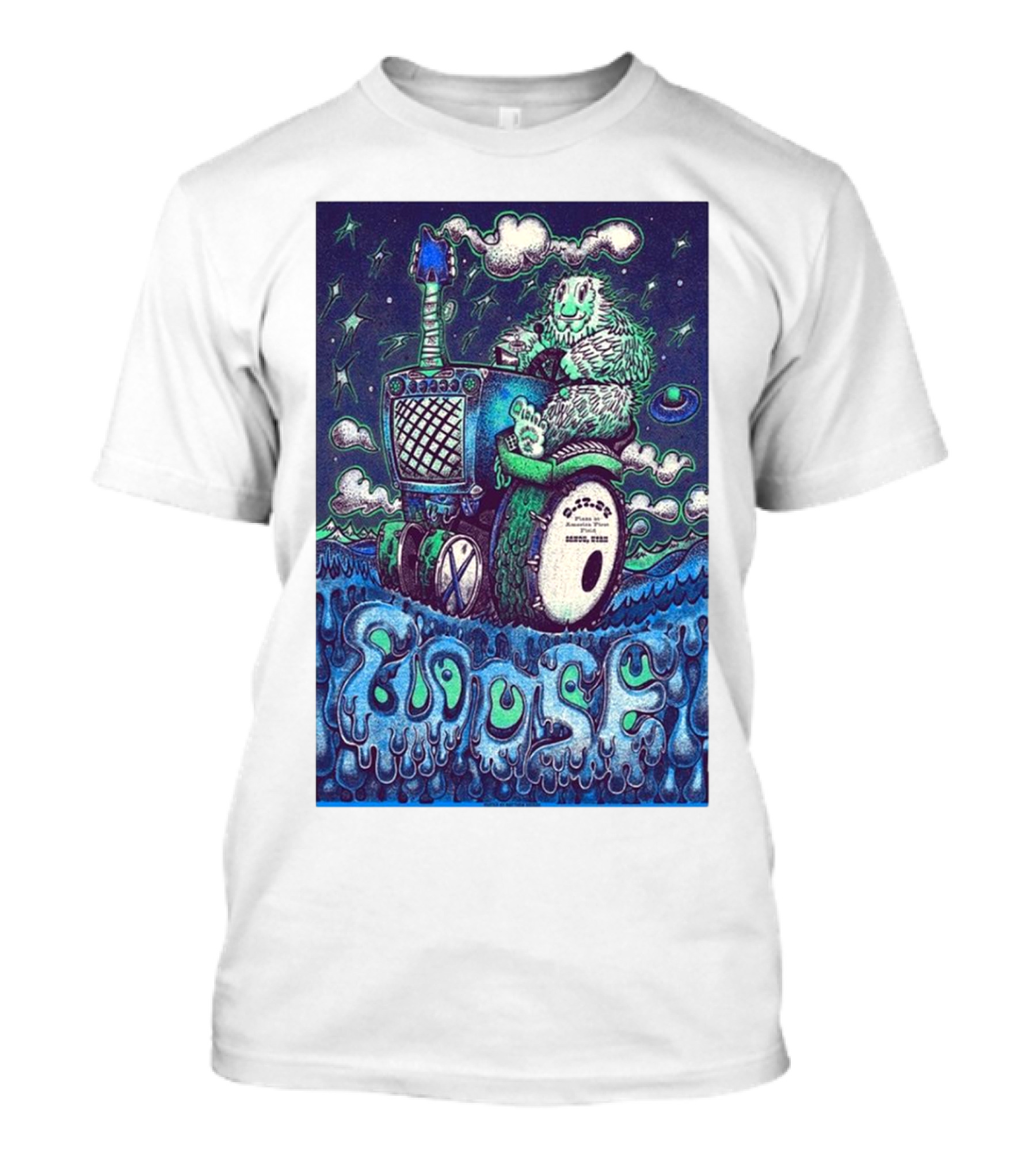 Goose At Plaza America First Field Sandy UT Sept 17 2024 Event Artwork T-Shirt