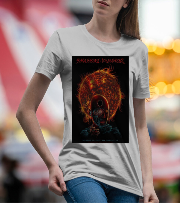 Smashing Pumpkins San Francisco Oracle Park September 20 2024 Cosmic Tour T-Shirt