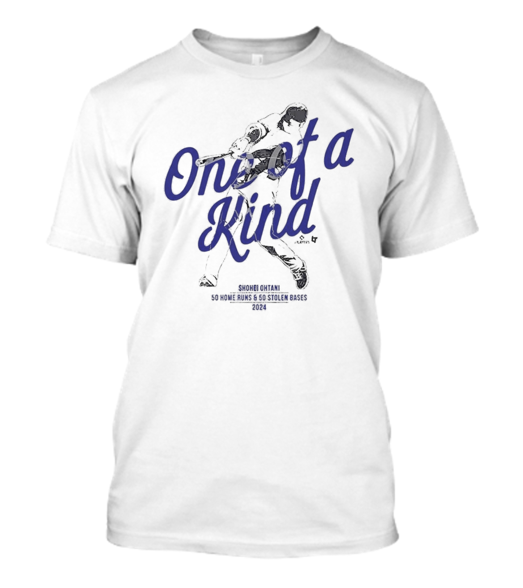 Shohei Ohtani One Of A Kind 50 Home Runs 50 Stolen Bases 2024 Dodgers T-Shirt