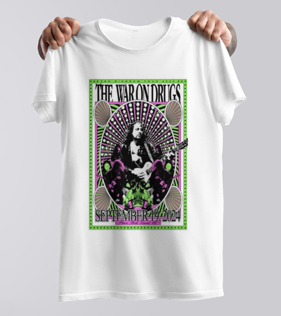 The War On Drugs Live At Place Bell Laval QC September 19 T-Shirt