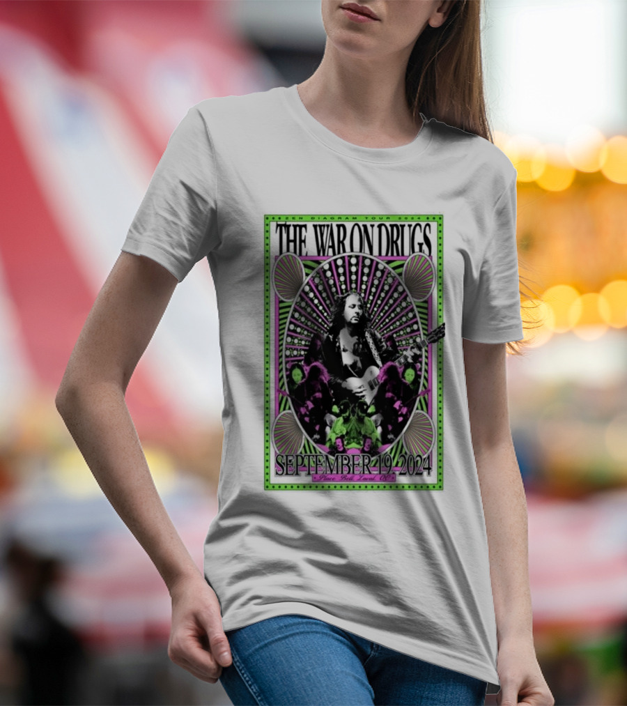 The War On Drugs Live At Place Bell Laval QC September 19 T-Shirt