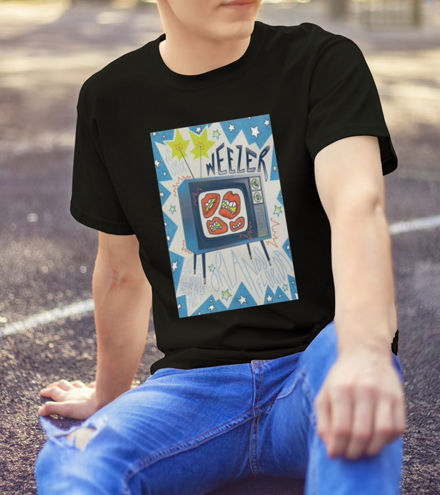 Weezer Live Orlando Florida September 20 2024 Kia Center Event T-Shirt