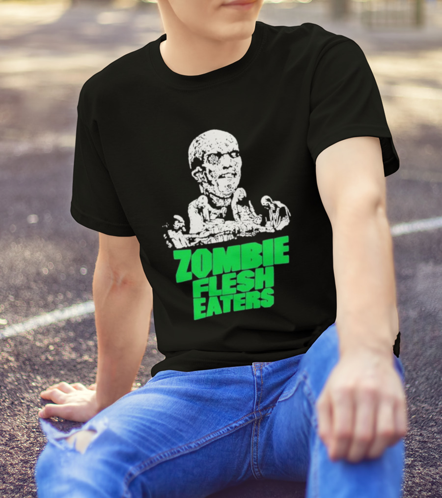 Zombie Flesh Eaters 2024 Cult Horror T-Shirt