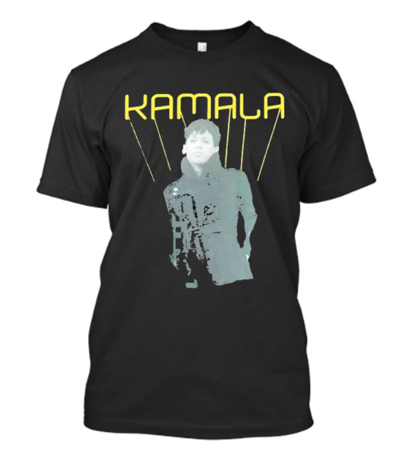 Kamala Alpha Chapter Silk Press President Wearing Pretty T-Shirt