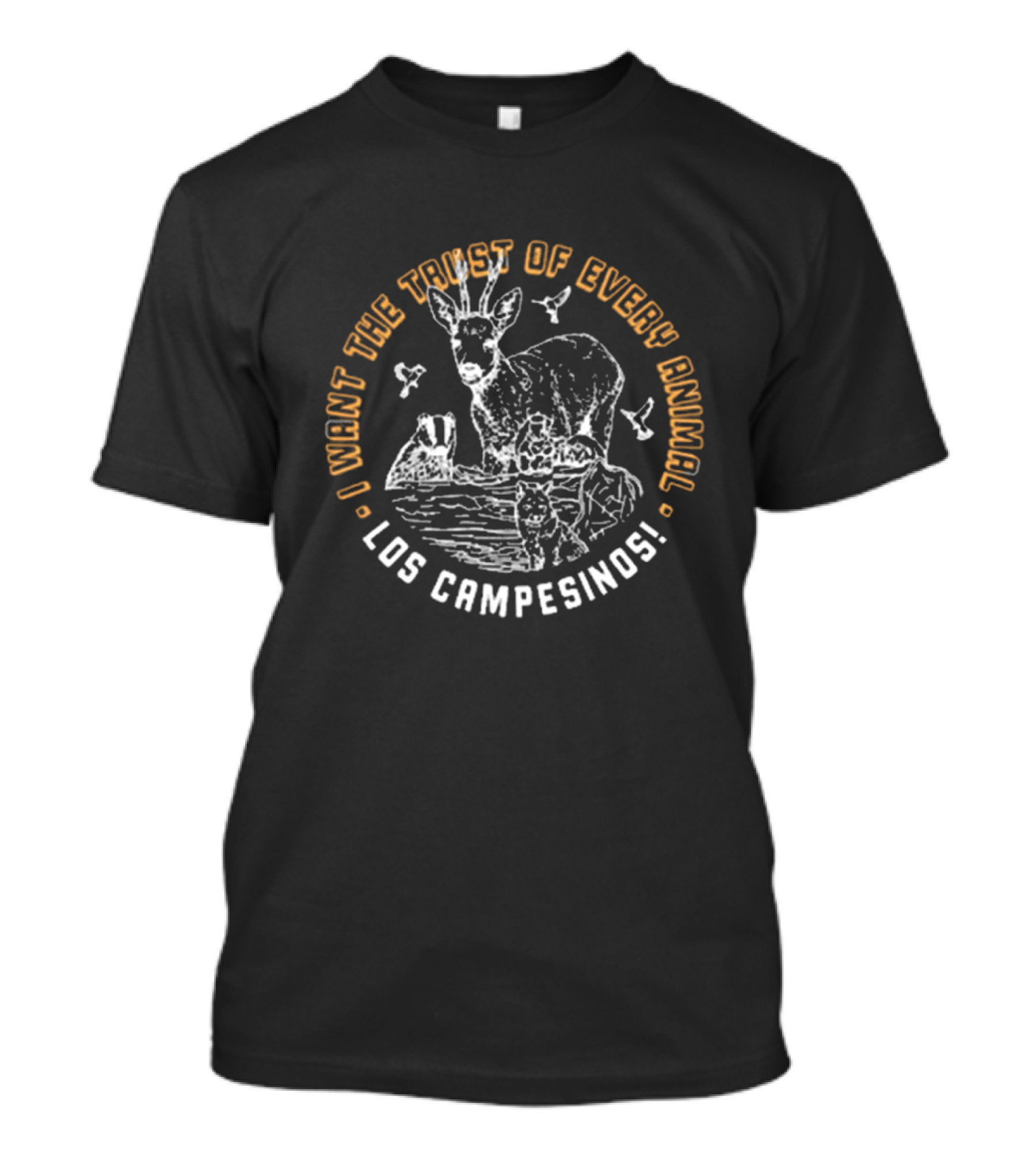 I Want The Trust Of Every Animal 2024 Mortal Joy Tour Los Campesinos T-Shirt