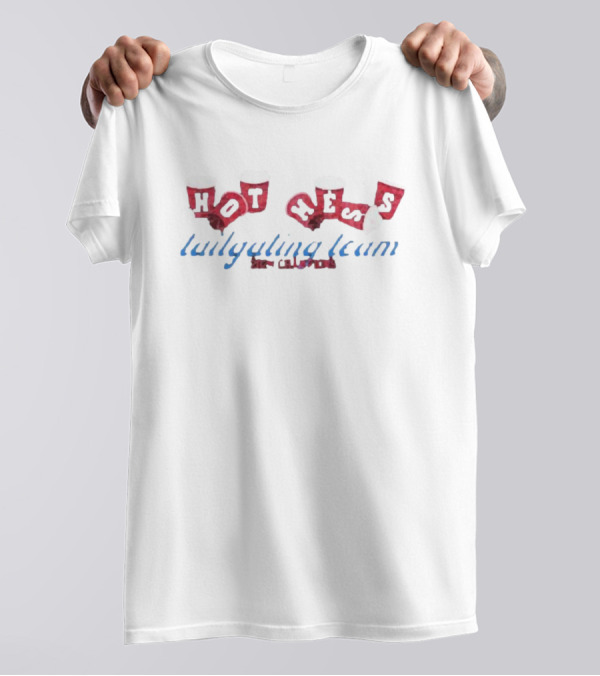 Iamunwell Hot Mess Tailgating Team 2024 Champions Red Cups Party Fun T-Shirt