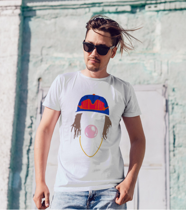 NY LA We Gotta Believe Styling With Cap And Bubblegum T-Shirt
