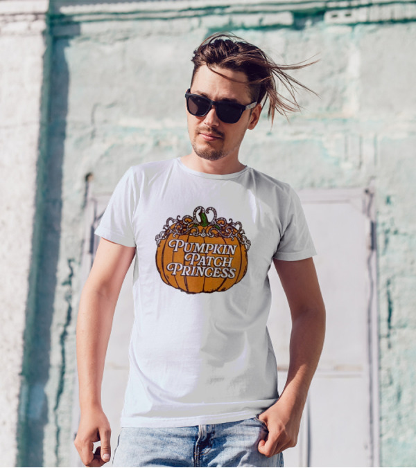 Middle Class Fancy Pumpkin Patch Princess Halloween T-Shirt