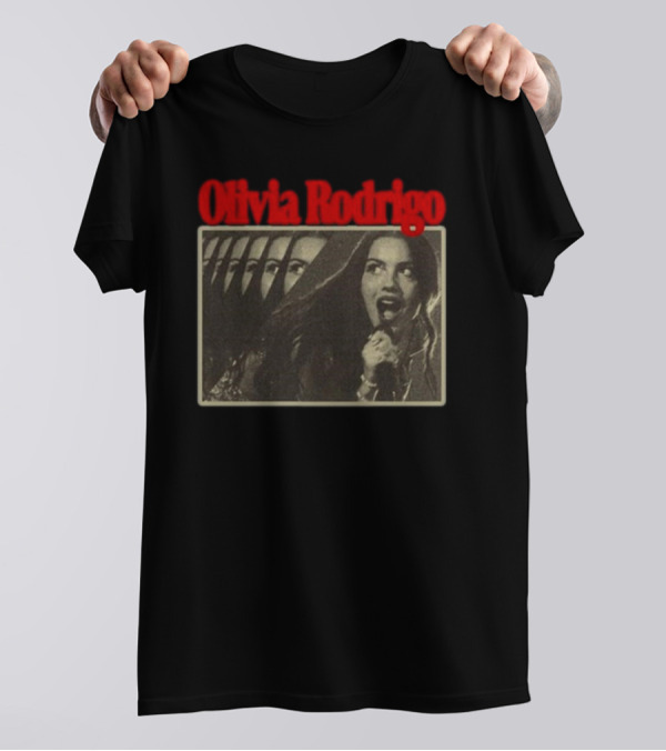 Olivia Rodrigo Live In Tokyo Japan 2024 Vintage Concert Photo T-Shirt