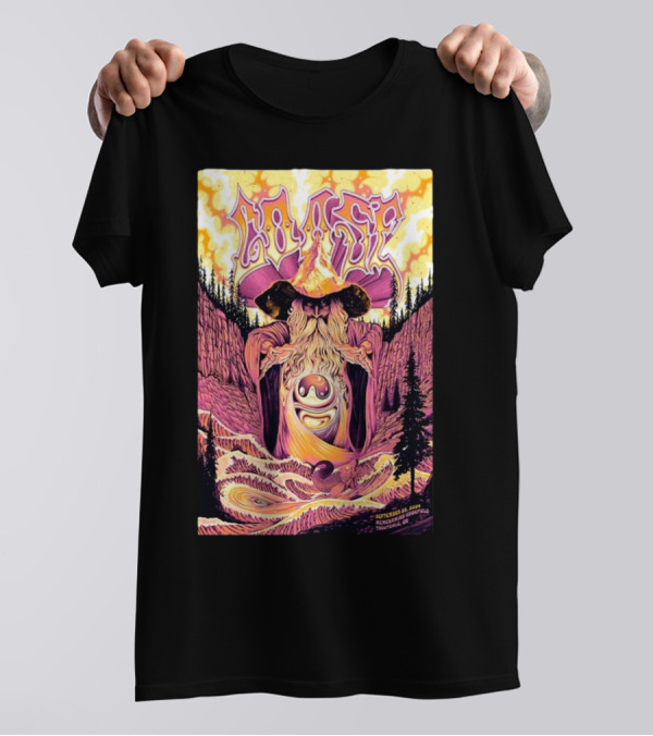 Goose September 22 2024 McMenamins Historic Edgefield Manor Troutdale Oregon Wizard T-Shirt