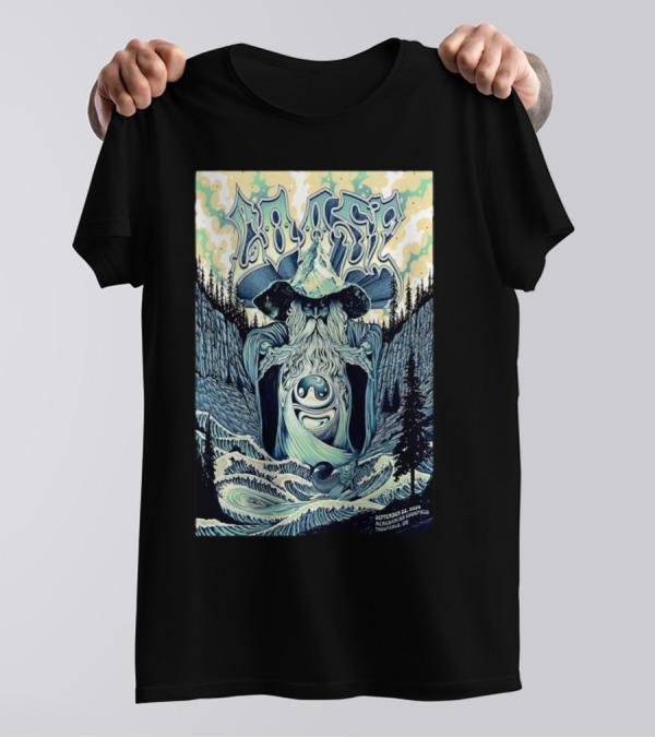 Goose Tour September 22 2024 McMenamins Historic Edgefield Troutdale OR Mystical Wizard T-Shirt