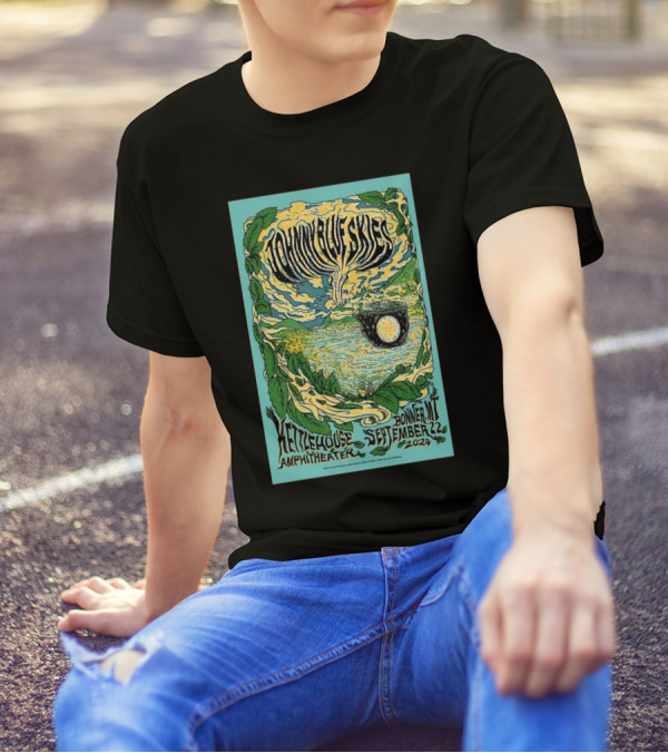 Johnny Blue Skies KettleHouse Amphitheater Bonner MT September 22 T-Shirt