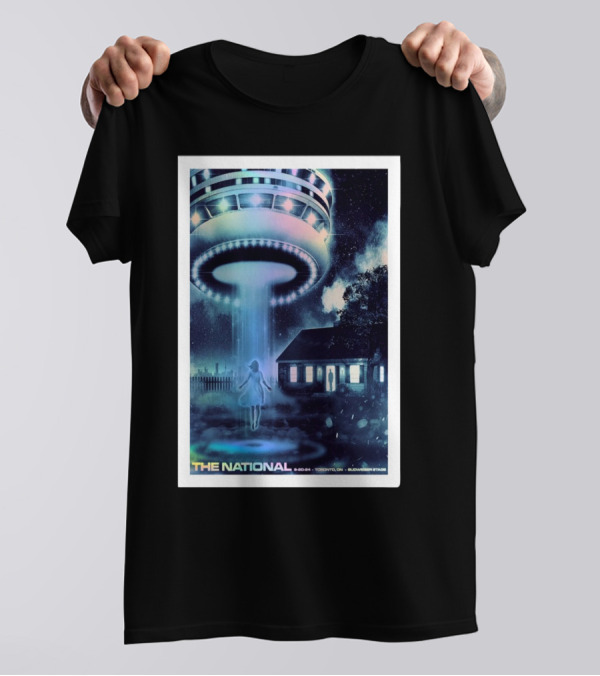 The National Sept 20 2024 Toronto ON Spaceship T-Shirt