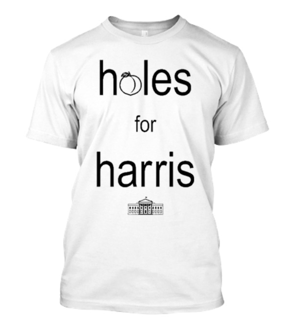 Holes Peach Symbol For Harris White House T-Shirt