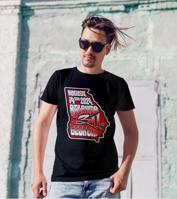 August 14 2024 Atlanta Georgia 311 Coca-Cola Roxy Theatre T-Shirt