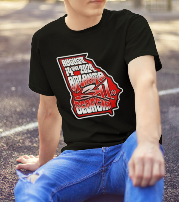 August 14 2024 Atlanta Georgia 311 Coca-Cola Roxy Theatre T-Shirt